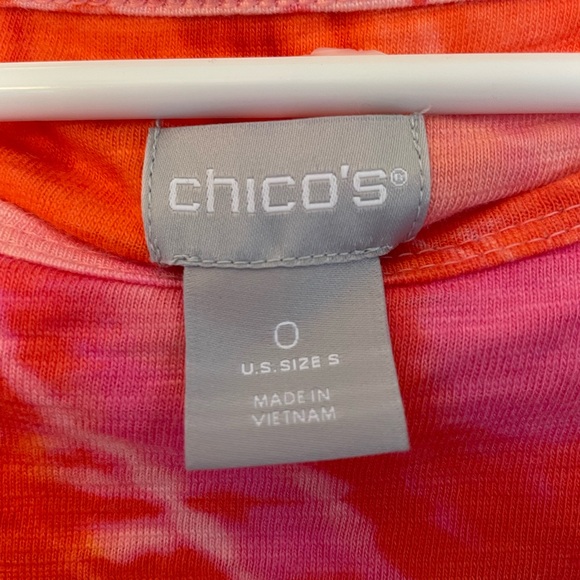 Chico’s - Size Small Short Sleeve Blouse - Picture 3 of 3